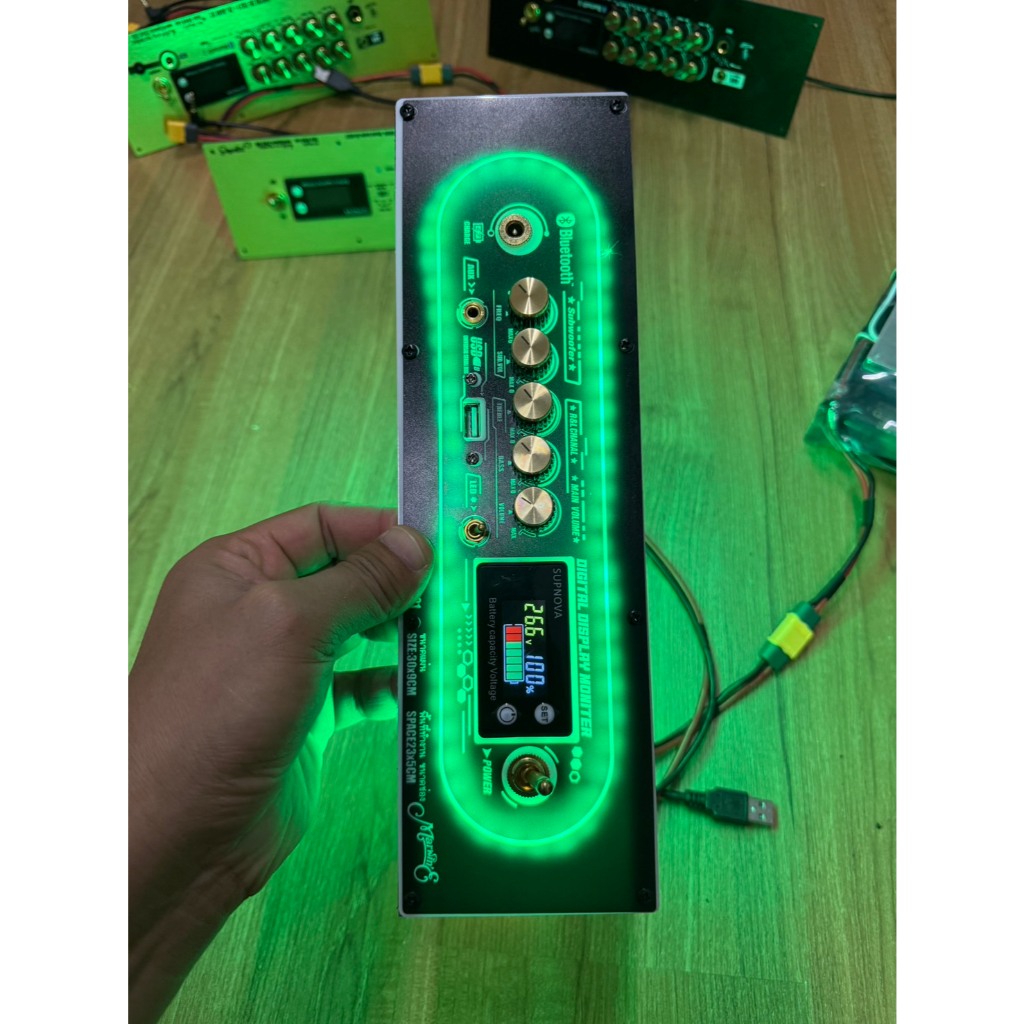 ชุดเพลทไฟ st21 เดินระบบสำเร็จพร้อมใช้งาน