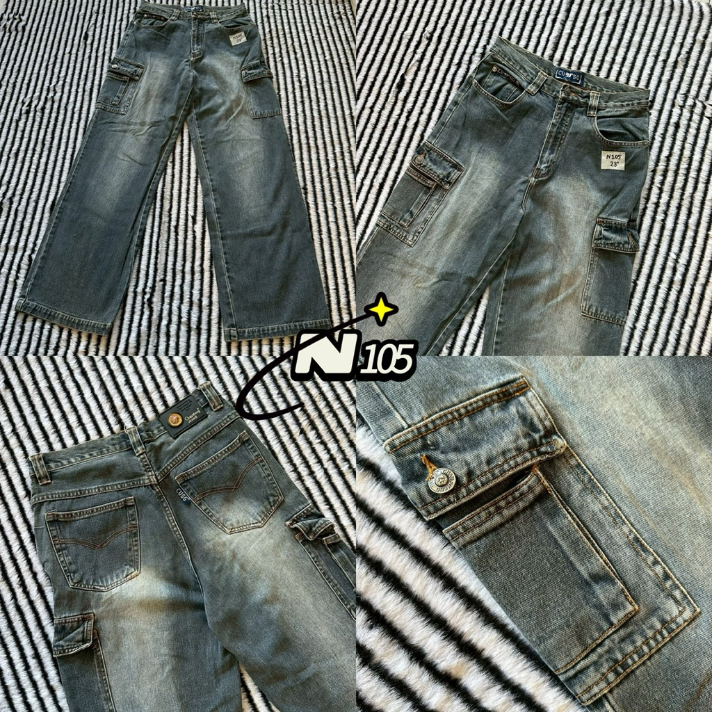 N105 CU97 เอว28“ สพ38” ยาว41.5” เป้า12“ ขา9“