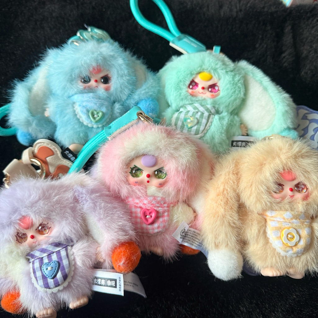 BABYTHREE The little rabbit Hundred surnames พวงกุญแจ