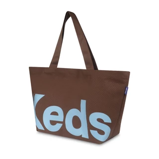 KEDS กระเป๋ามีซิป รุ่น THE KEDS BAG สีช็อกโกแลต บลูเบอร์รี่ ( KS26ACB01027 )