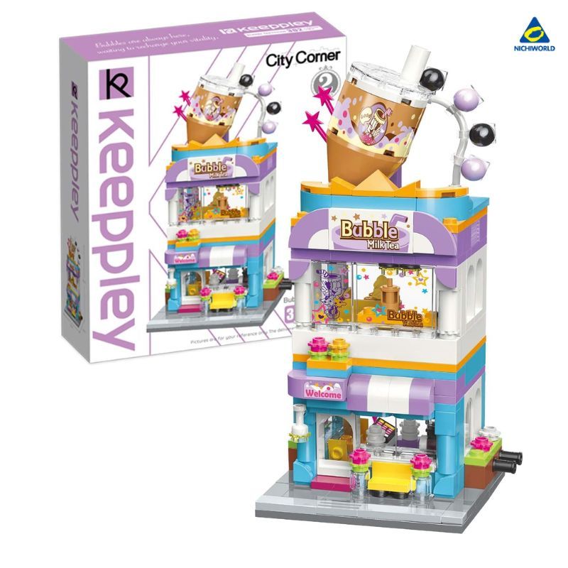 Keepplay (คีปเพลย์) บริคตัวต่อ Bubble Tea House  รหัส QMGC0108