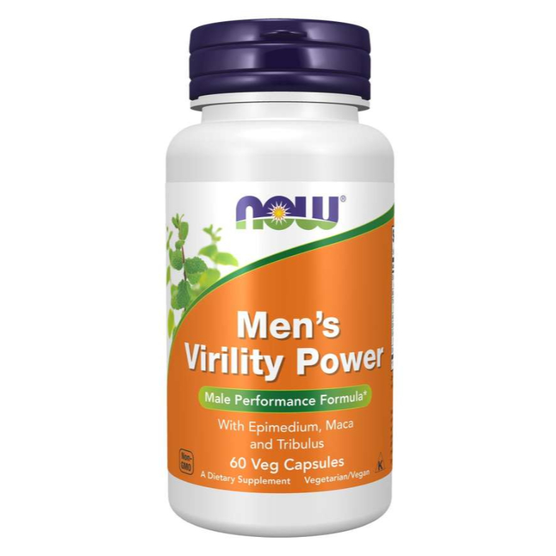 Now Foods Men's Virility Power 60 Veg Capsules