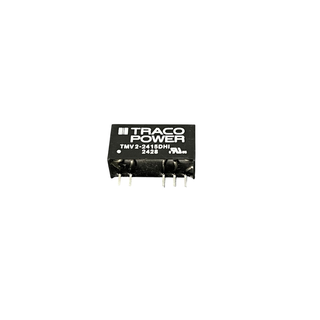 TRACOPOWER DC-DC Converter TMV 2-2415DHI Input 10.8 → 13.2 V dc Output -9 V dc, 15V dc