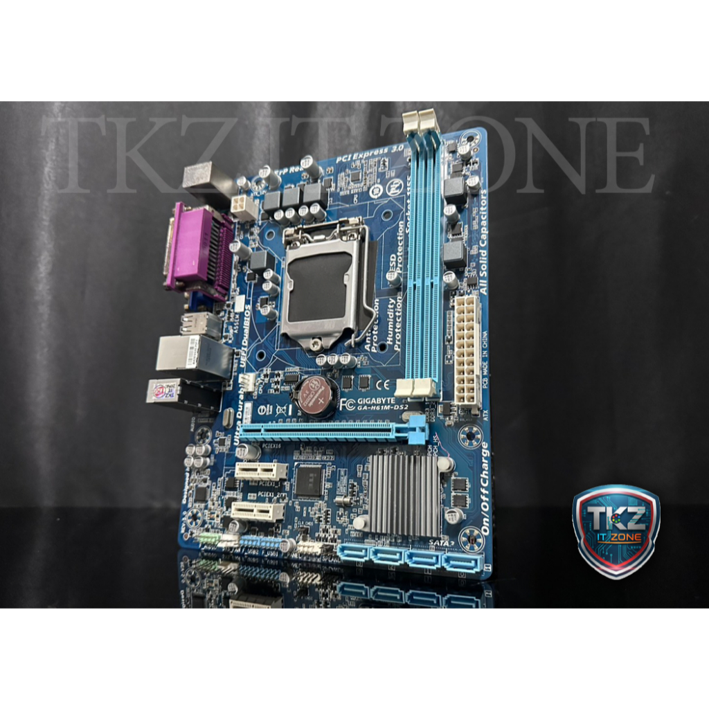 เมนบอร์ด(mainboard) Gigabyte GA-H61M-DS2 (socket 1155)