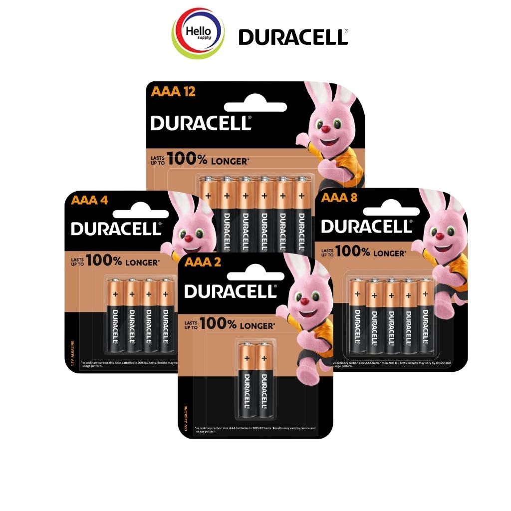 ถ่าน DURACELL AAA แท้ 100% ใช้ทนยาว  Copper สำหรับรีโมท/ของเล่น แพ็ค 2/4/8/12 คอปเปอร์ – โปรปัง