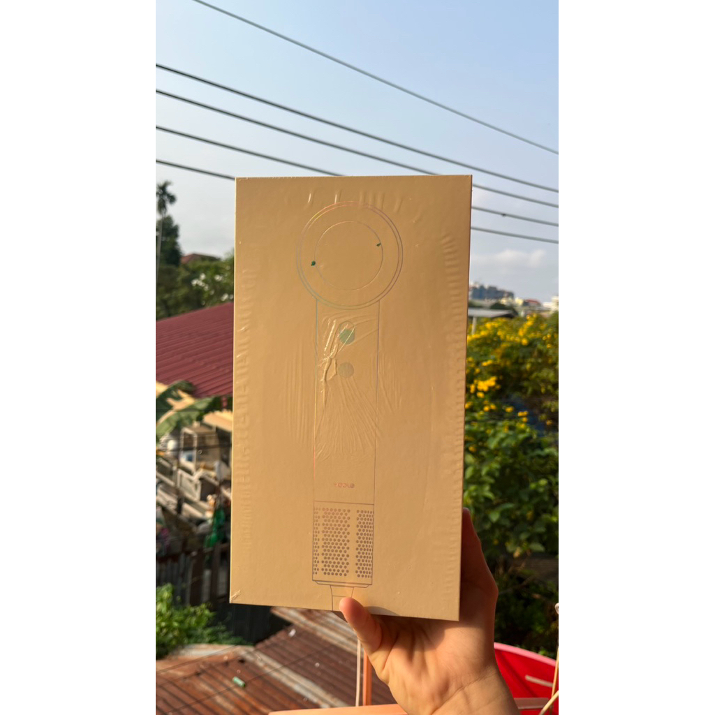 YOOLEไดร์เป่าผม สีเหลือง ประกันศูนย์ สินค้ามือ1