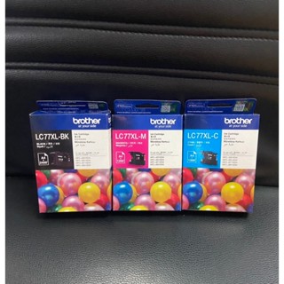 Brother LC-77XL Bk C M Y ของแท้