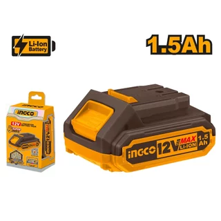 INGCO ชุดแบตเตอรี่ลิเธียมไอออน 12V 1.5Ah S12 รุ่น FBLI12151 FBLI12153(ชาร์จ TYPE C)