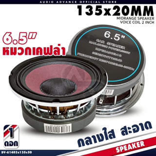 ลำโพงเสียงกลาง กลาง6.5นิ้ว เหล็กหล่อ หมวกเคฟล่า ผ้าม่วง แม่เ…