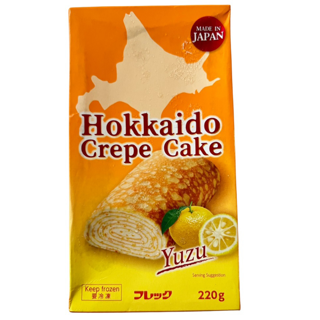 Ajinomoto Hokkaido Crepe Cake Yuzu ฮอกไกโดเครปยูซุ 220g
