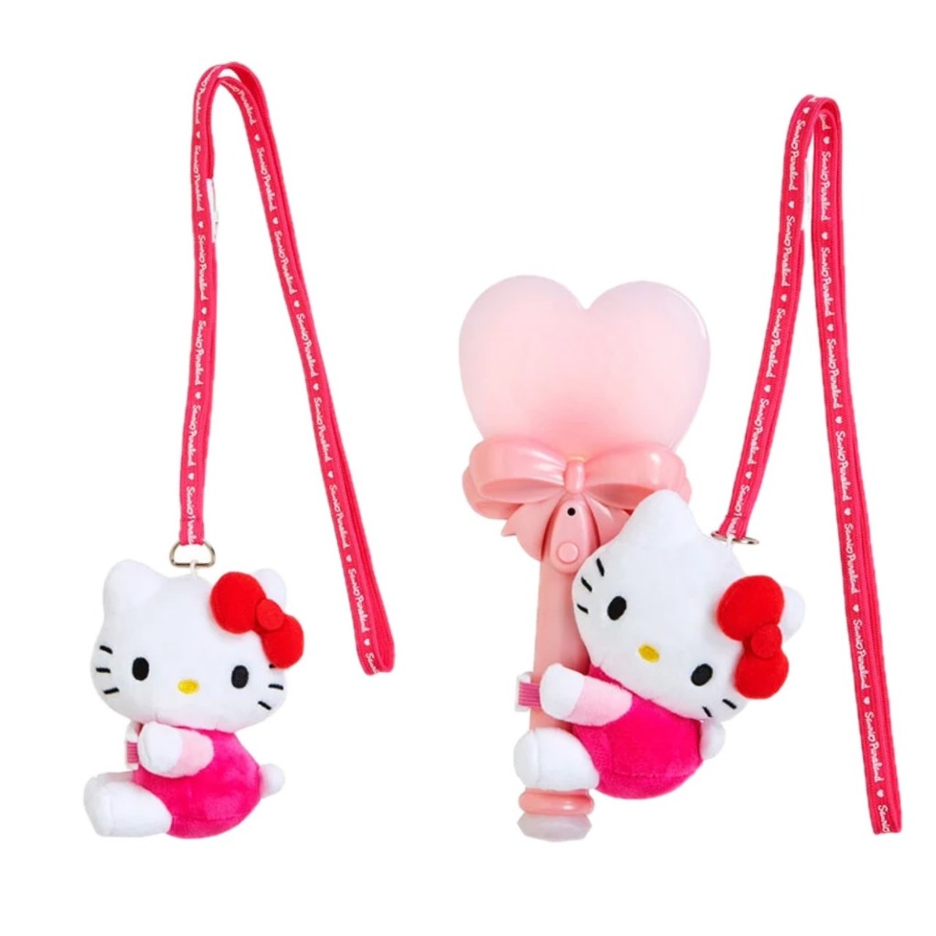 ของแท้ จากญี่ปุ่น พร้อมส่งที่ไทย ส่งไว คิตตี้ เมโลดี้ ตุ๊กตา เกาะ แท่งไฟ พัดลม มีสายคล้องคอ ซานริโอ้ Sanrio Melody Kitty ราคา ถูกที่สุด ดีลบีเคเค แกลเลอรีภาพที่ 2