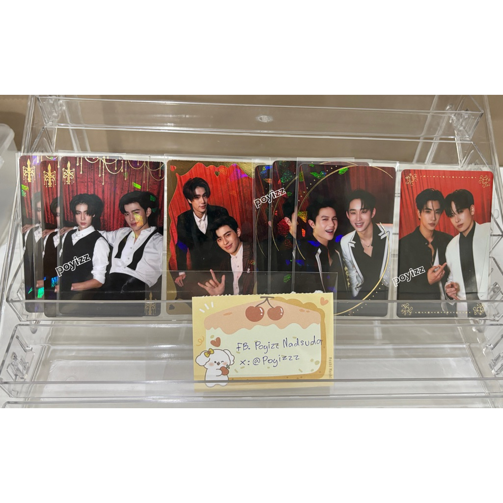 พร้อมส่ง secret  (ME AND THEE) COLLECTIBLE CARD SET | ME AND THEE FAN PARTY🍾🥂