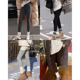 ( พร้อมส่ง ) เลคกิ้งทอผสมขนแกะ 3329 อุ่นนุ่มละมุนผิว ใส่กระช…