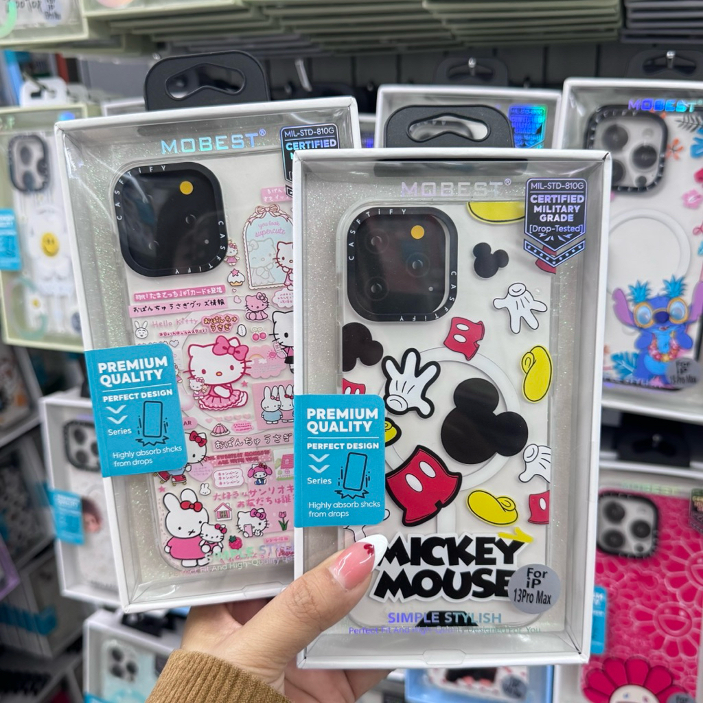 [พร้อมส่ง]Case Mobest เคสมีแม่เหล็กชาร์จลายการ์ตูน สำหรับรุ่นไอโฟน13promax