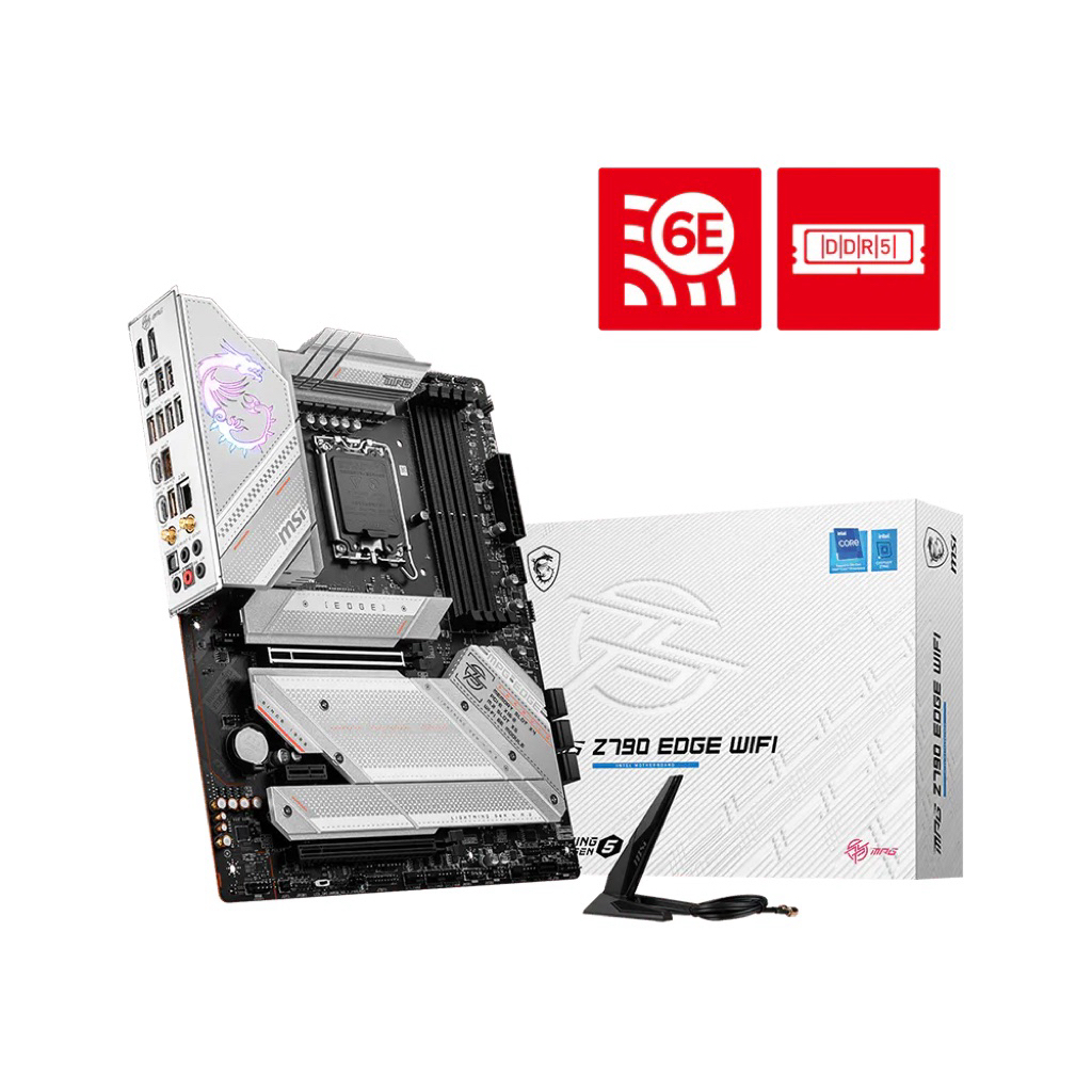 MAINBOARD (เมนบอร์ด) 1700 MSI MPG Z790 EDGE WIFI (DDR5) ประกันศูนย์ไทย พร้อมส่ง