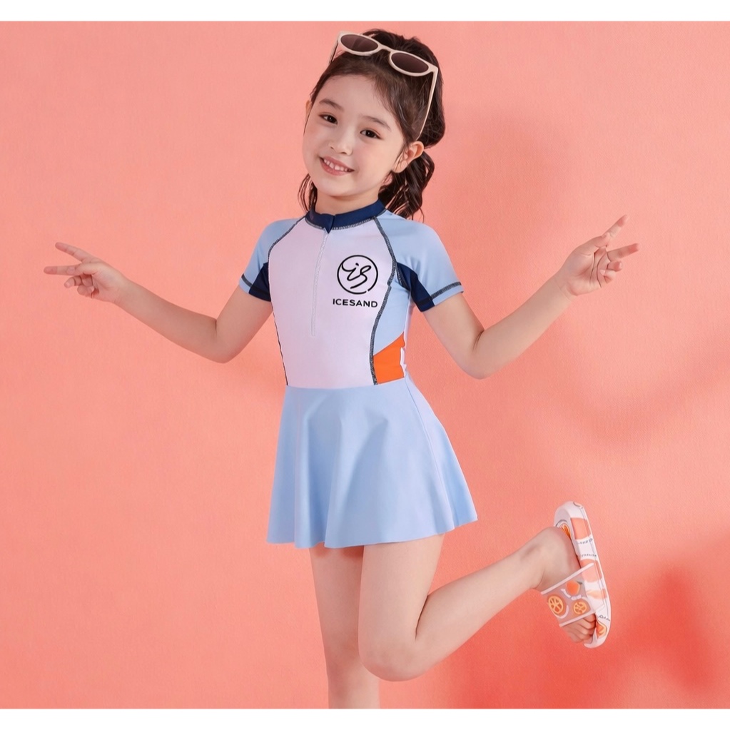 ชุดว่ายน้ำเด็กผู้หญิง (พร้อมส่ง)