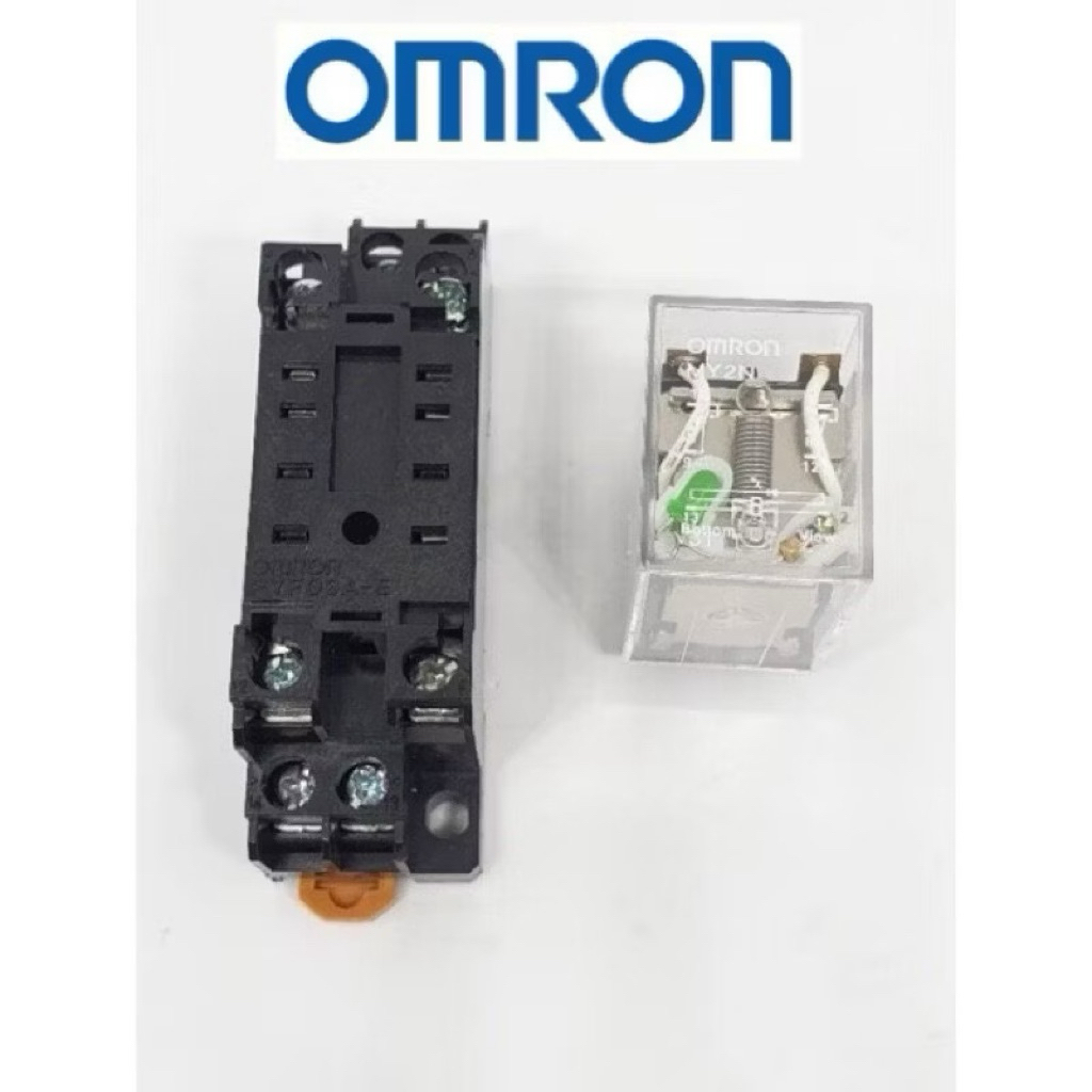 รีเลย์ MY2N  12VDC  24VDC 24VAC 48VDC  48VAC 110VAC  220VAC  รีเลย์ + ชอ๊กเก็ต มีของพร้อมส่งจากไทย