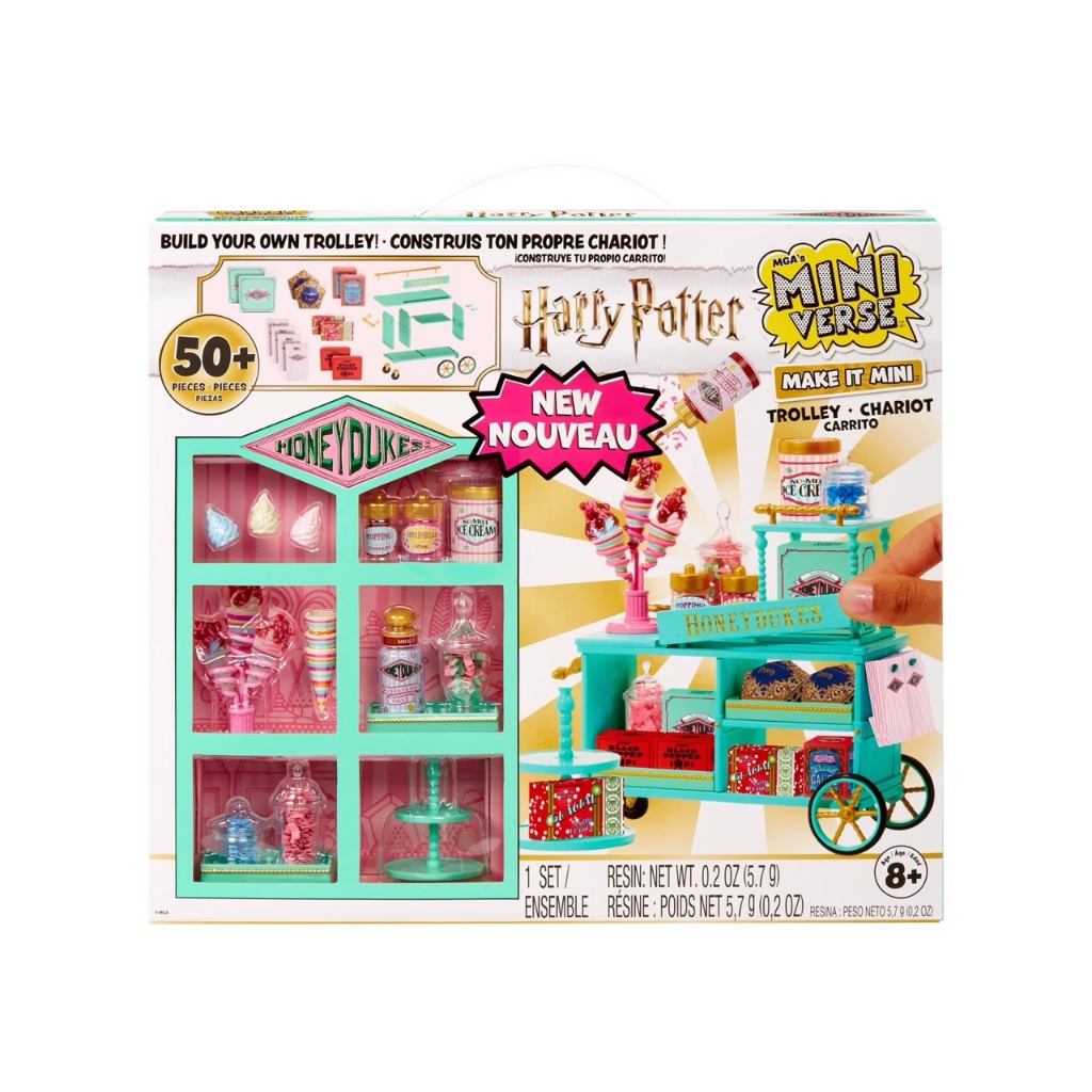 Mini Verse - Harry Potter Honeydukes Playset- มินิเวิร์ส – เมค อิท มินิ แฮร์รี่ พอตเตอร์ เพลย์เซต แท้! ออกห้างออสเตรเลีย