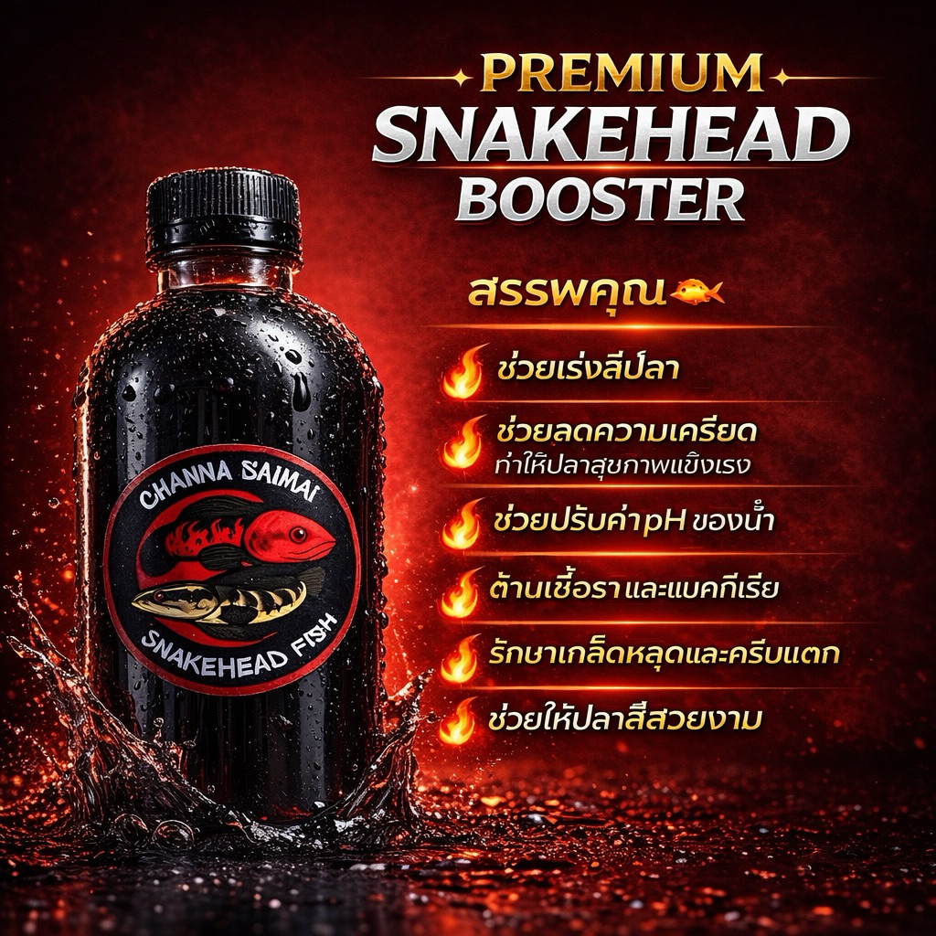 น้ำหมัก(ใบเคตาปัง)สำหรับปลาช่อนสวยงาม สูตรเข้มข้น