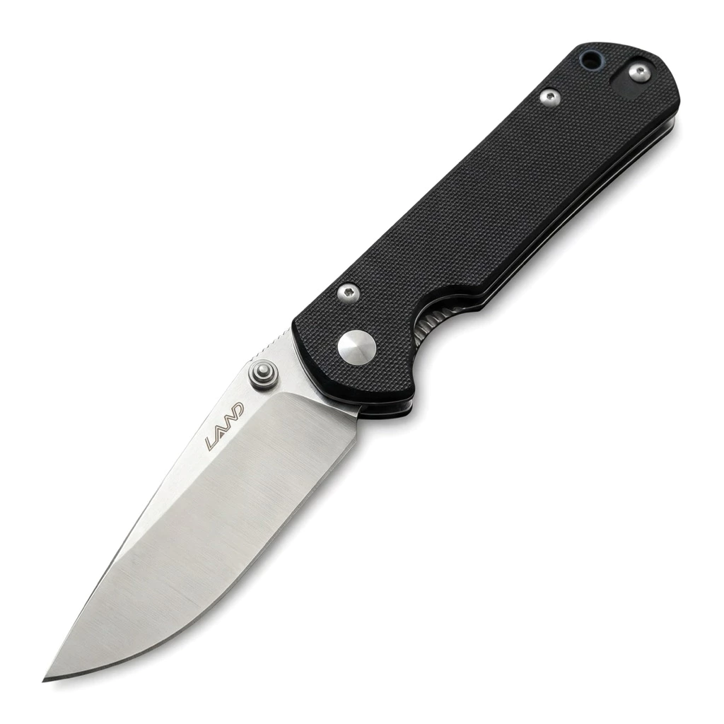 มีดพับ Land 910 เหล็ก 12C27 Ball bearing ด้าม G10
