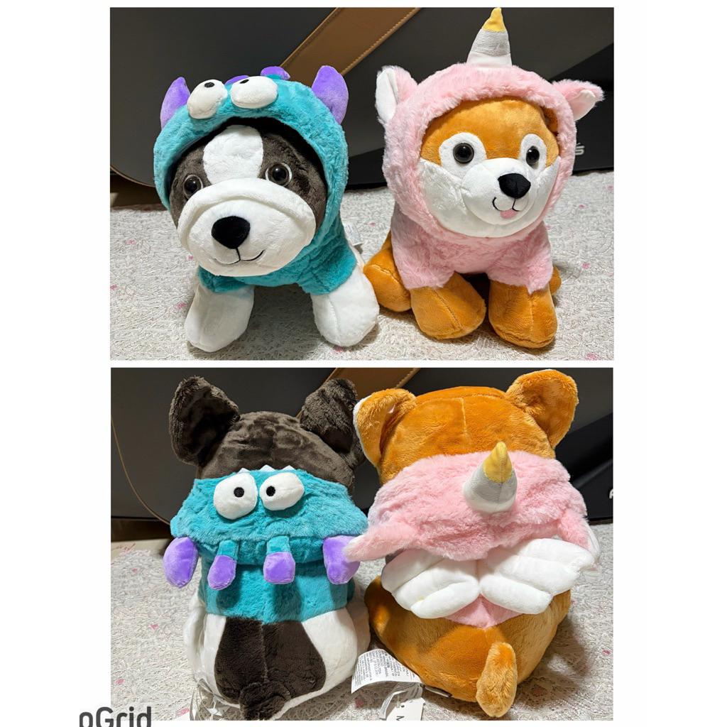 พร้อมส่ง 🇹🇭 ตุ๊กตาหมาสวมฮู้ด มินิโซ Miniso Lite ขนาด 12 นิ้ว 30 ซม. ฮู้ดถอดได้ ตุ๊กตาน่ารัก นุ่ม