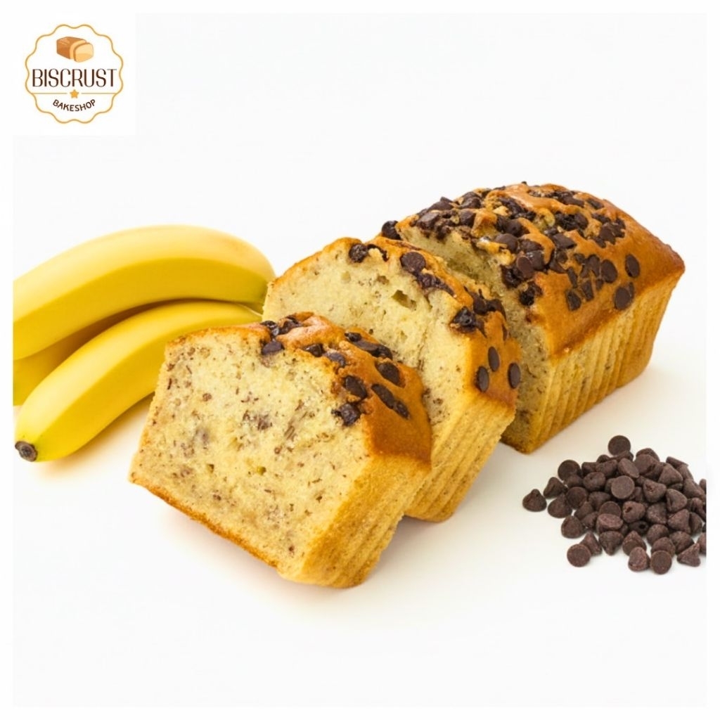 เค้กกล้วยหอมโรยช็อคโกแลตชิพ [Chocolate Chip Banana Bread] ขนาด 450 กรัม