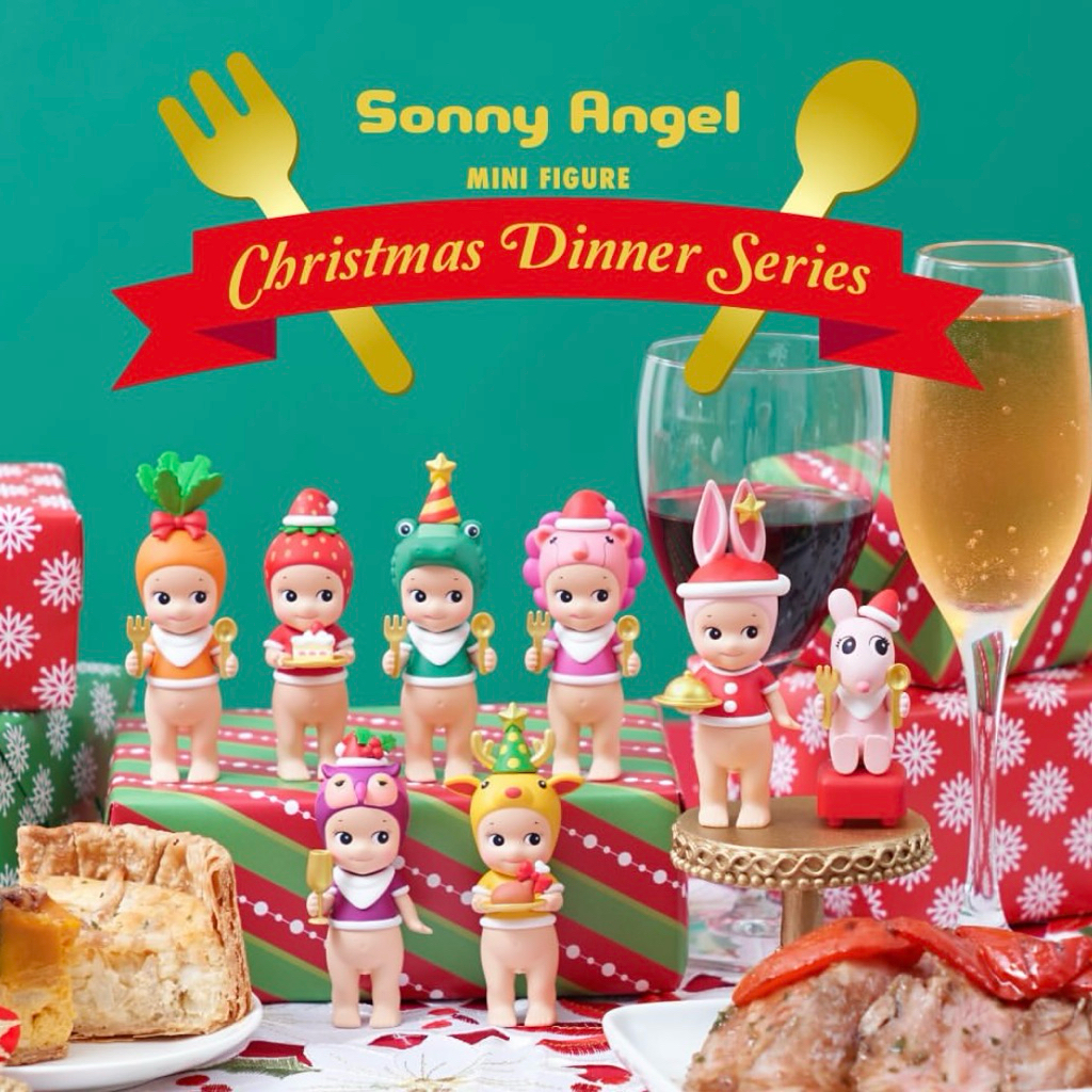 Sonny Angel Figure Christmas Dinner สุ่มใหม่