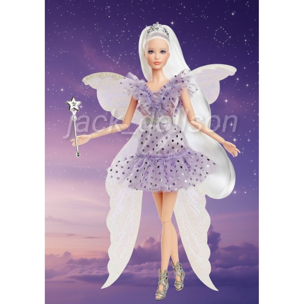 Barbie Signature Tooth Fairy Doll, Collectible Doll ตุ๊กตาบาร์บี้ ทูทท์ แฟรี่ กล่องมีรอย ฝาด้านบนแตก พร้อมส่งครับ 💜