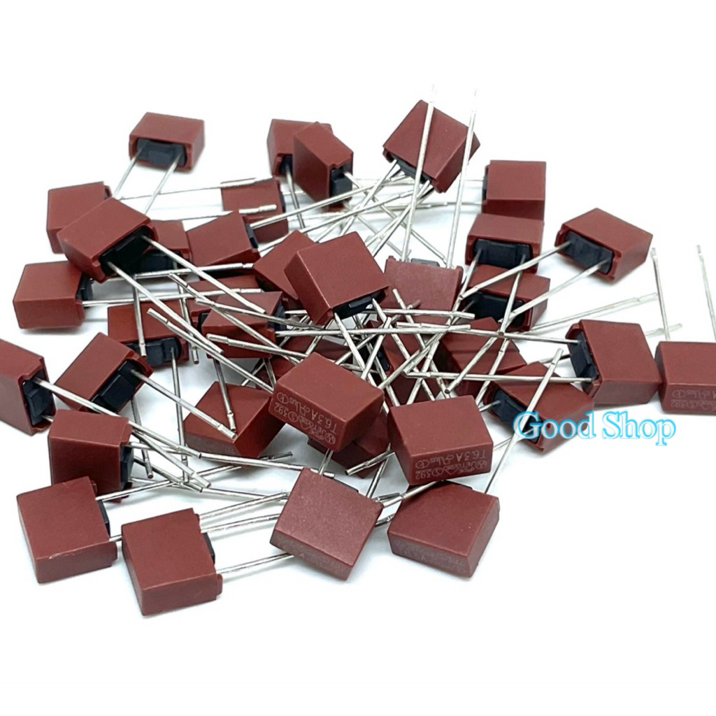 (ราคาแพ็ค5ตัว) ฟิวส์ ไมโครฟิวส์ สี่เหลี่ยม  250V  250mA/500mA/1A/1.6A/2.5A/4A/5A/6.3A/8A/10A/15A  39