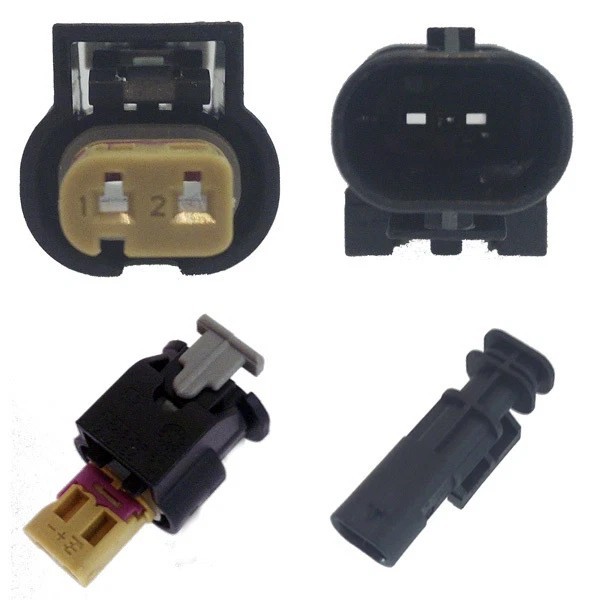 ปลั๊กหัวฉีดรถยนต์ขั้วต่อหัวฉีด(เซ็ทตัวผู้+ตัวเมีย) DAIMLER (Set)