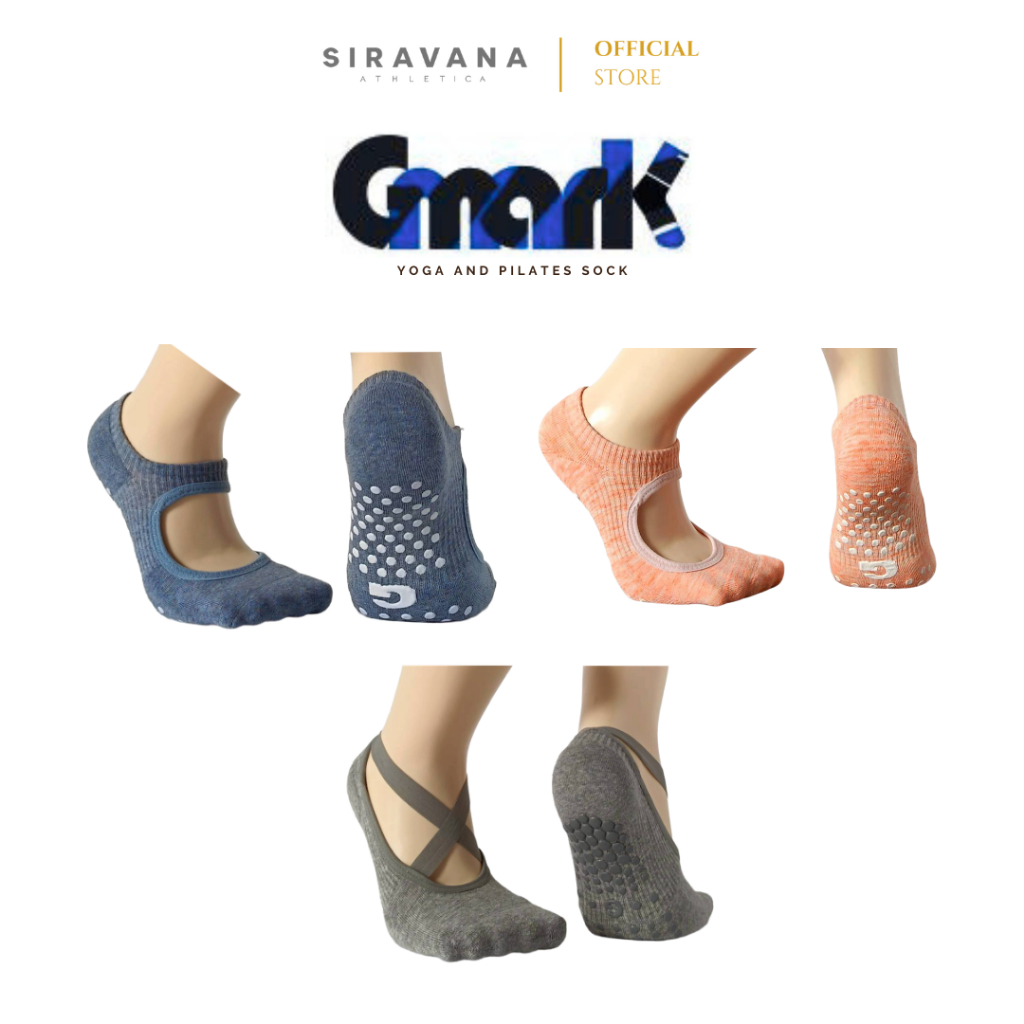 Gmark Non-Slip Yoga Socks ถุงเท้าโยคะแบบปิดนิ้ว 35-39