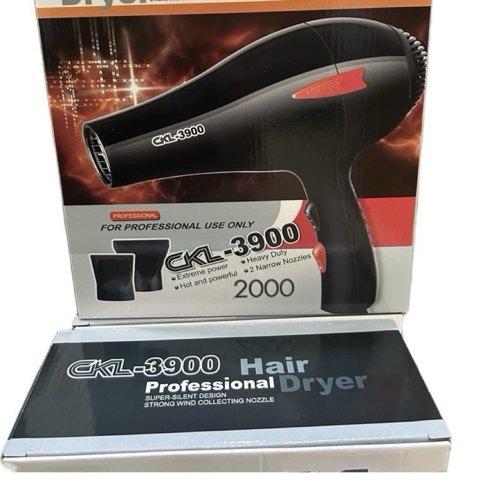 CKL3900 แท้ 100% ใช้ดีสุดๆ ปรับระดับความร้อน-แรงลม ไดร์ที่ร้านเสริมสวยใช้