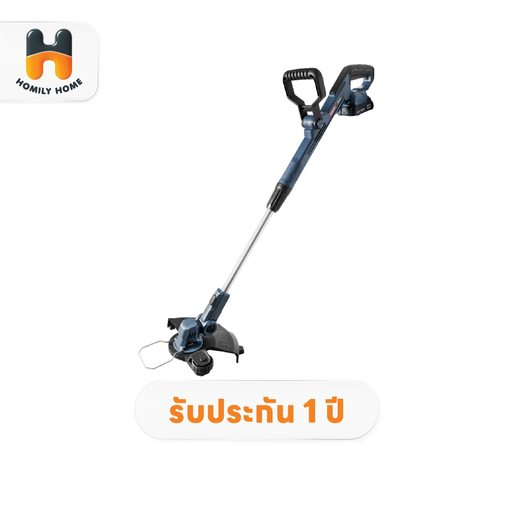 ROWEL เครื่องเล็มหญ้าไร้สาย 20V รุ่น DGT300 มีล้อ ครบชุด เครื่องเล็มหญ้า เครื่องตัดหญ้า ที่ตัดหญ้า