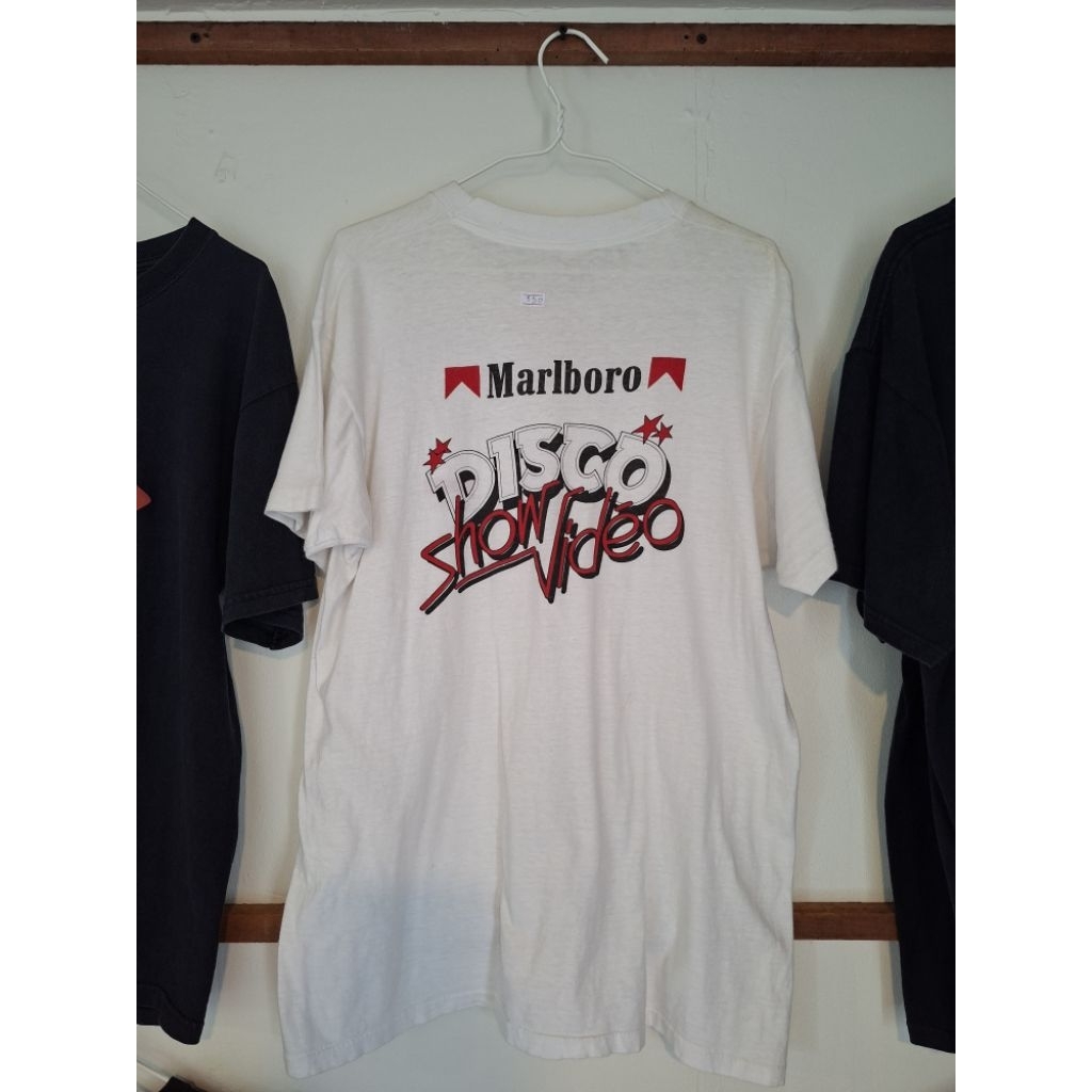 เสื้อยึด Marlboro แบรนด์บุหรี่