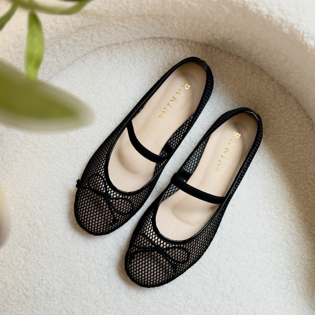 ปล่อยต่อรองเท้า Mary jane แบรนด์ RARIN สีดำ size:38