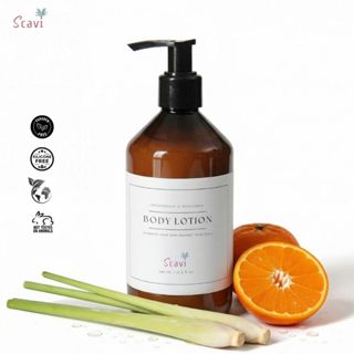 Scavi Body Lotion | Lemongrass & Mandarin โลชั่นบำรุงผิว กลิ…