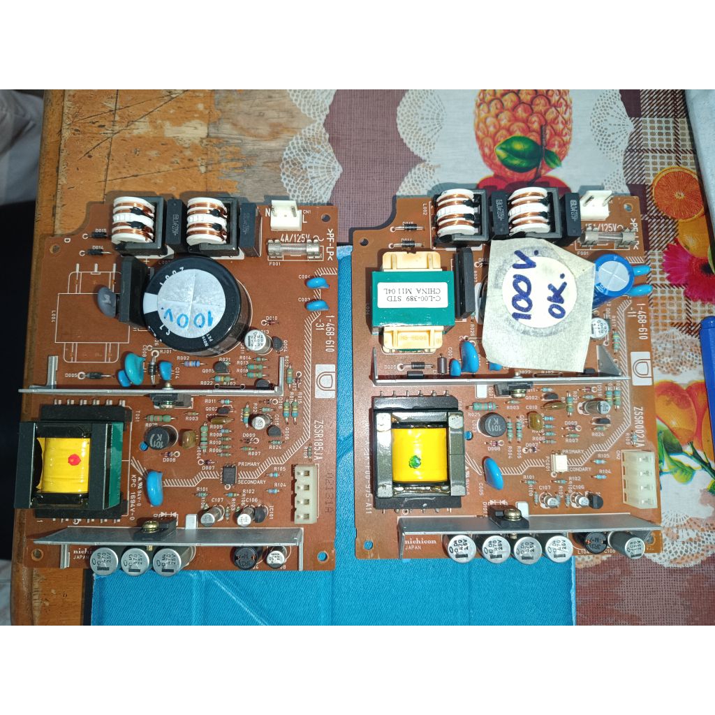 แผงไฟPS2 ไฟ110v.สำหรับเครื่องPS2 รุ่น 3xxxx ของแท้ถอดจากเครื่องเดิม