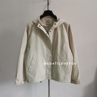 MUJI WOMEN​ WATER​ REPELLENT​ HOODED​ JACKET​