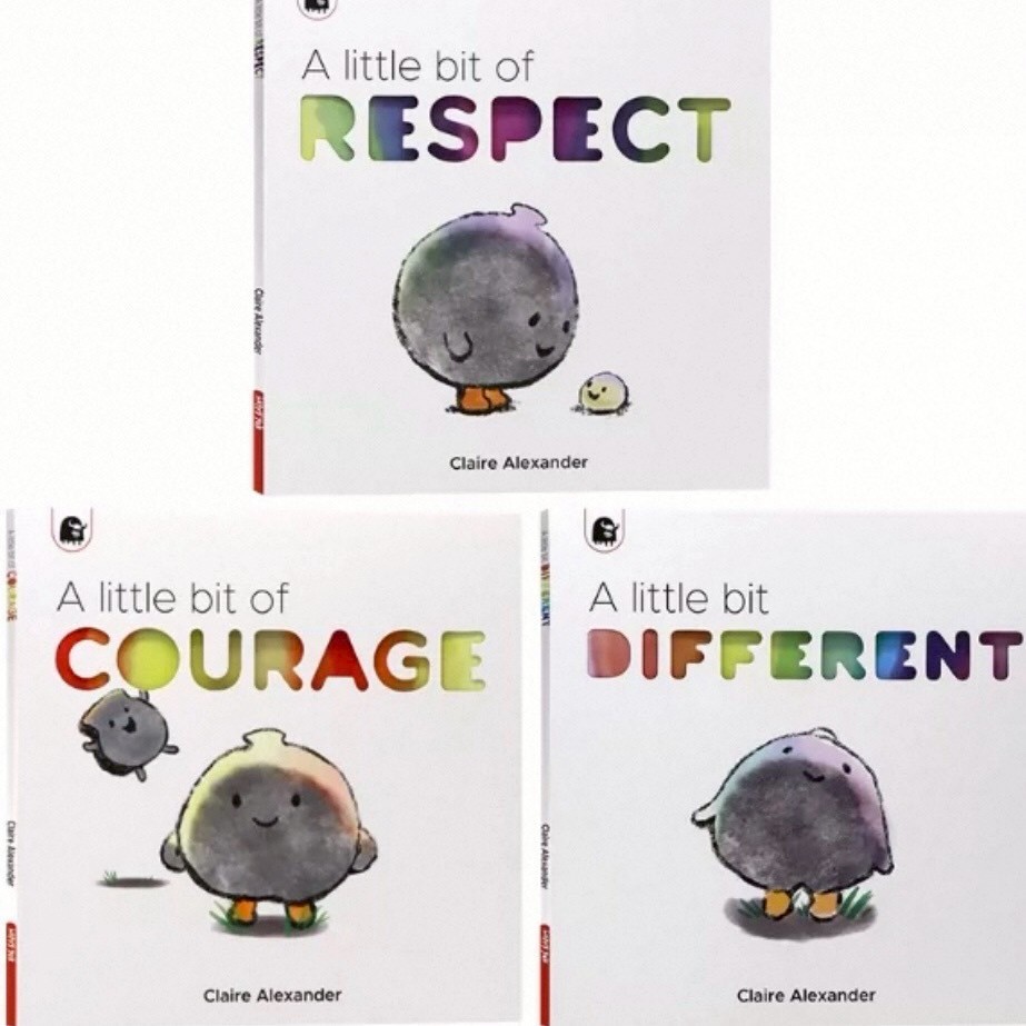 (พร้อมส่ง) หนังสือเด็กภาษาอังกฤษ A Little Bit of… Series – ฝึกทักษะ EQ การเข้าสังคม และการเคารพผู้อื่น ผ่านตัวละคร Plo – โปรปัง