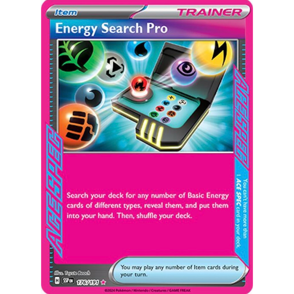 Pokemon card EN Energy Search Pro-ACE (SSP)