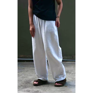 Thedyed.co - กางเกงผ้าฝ้ายทอขายาว (Basic pants)