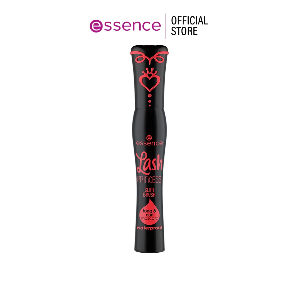 (NEW) essence Lash PRINCESS slim brush long & curl mascara waterproof มาสคาร่า ขนตางอนเด้ง กันน้ำ
