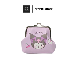 Moshi Moshi กระเป๋าเศษสตางค์ กระเป๋าปิ๊กแป๊ก ลาย Kuromi ลิขสิทธิ์แท้จากค่าย Sanrio รุ่น 6100007581-7582
