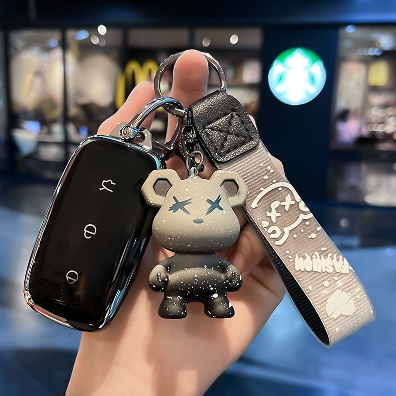 (พร้อมส่ง)เคสกุญแจเหมาะสำหรับ GEELY EX5 พวงกุญแจ เคสป้องกันรอยกุญแจ