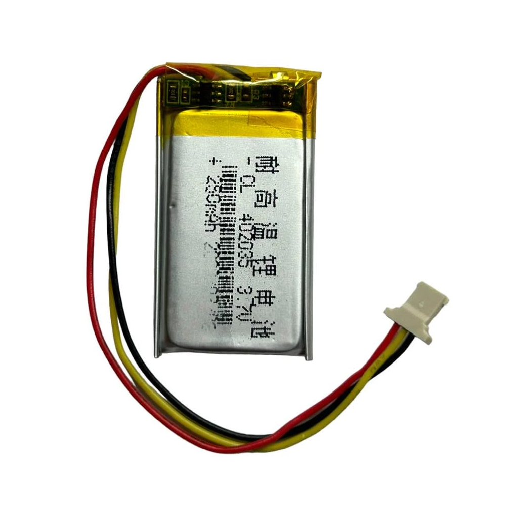 402035 ปลักเสียบ 1.25 บาง แบตเตอรี่ 3.7V สำหรับกล้องติดรถยนต์ Mijia / Yi / 70mai 1S  CP5/21/36