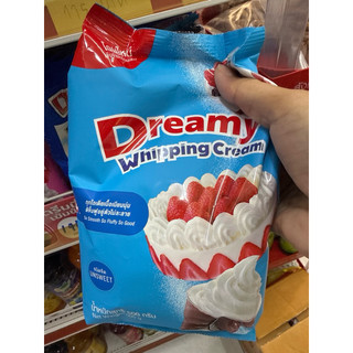 ดรีมมี่ วิปปิ้ง ชนิดจืด น้ำหนักสุทธิ 500 กร dreamy wrip powder