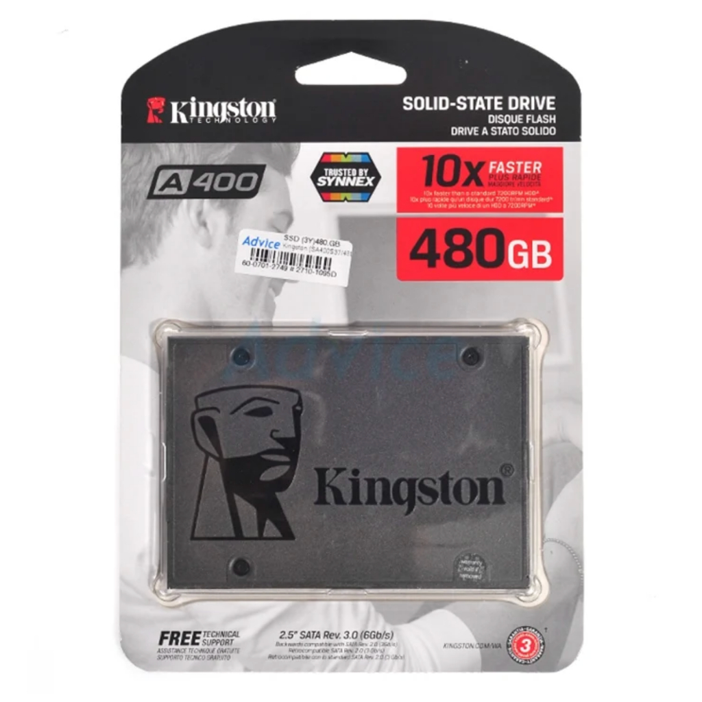 480 GB SSD SATA KINGSTON A400 (SA400S37/480G)