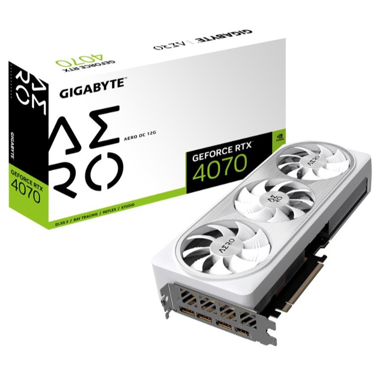 GIGABYTE AERO RTX4070 OC 12GB GDDR6X