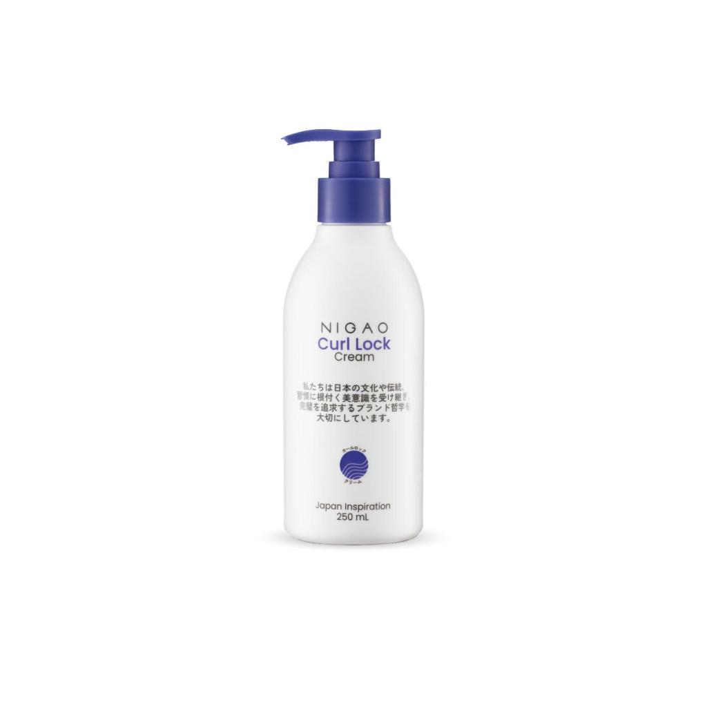 [ถูก&แท้] NIGAO Curl Lock นิกาโอะ เคิร์ล ล็อก ครีม 250 ml ครีมจับลอนผมดัด