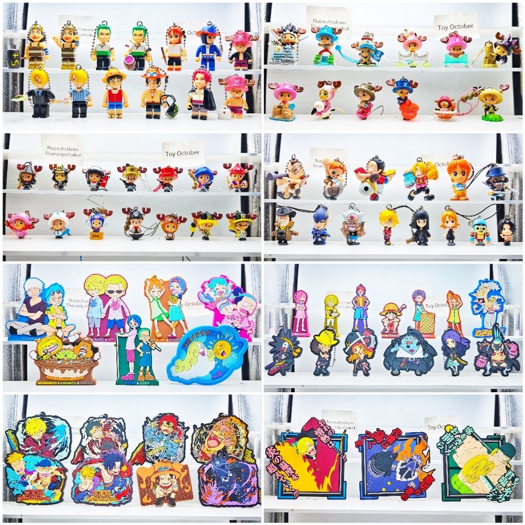 one piece anime figure model gachapon วันพีช อนิเมะ ฟิกเกอร์ โมเดล กาชาปอง พวงกุญแจ